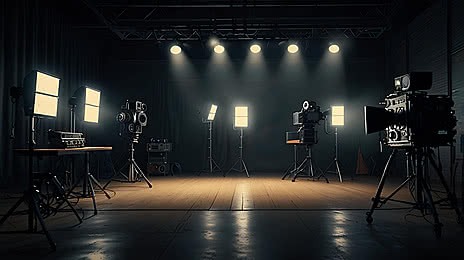 Laku Media Production Studio Stage & Camera Equipment Hero